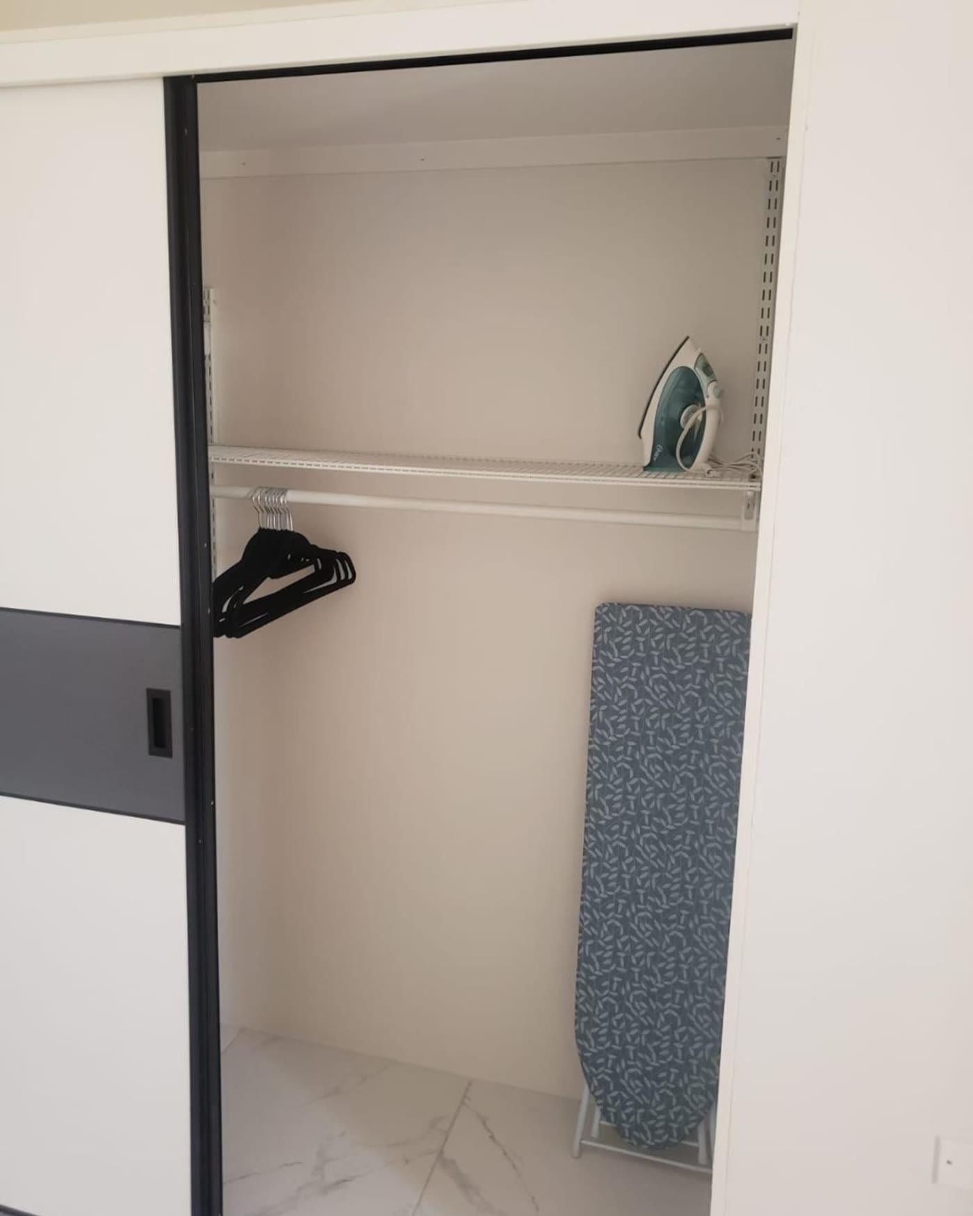Phoenix Park II — Hanging space, iron and board